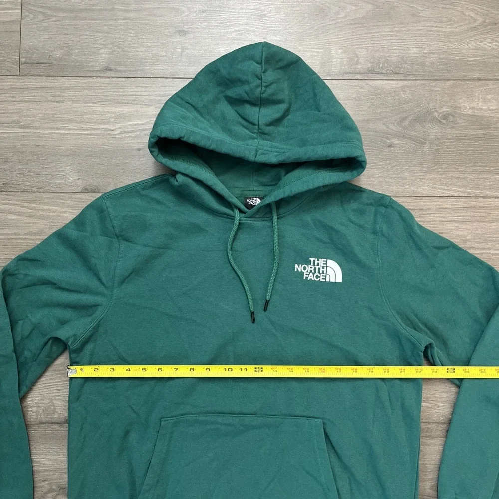 The North Face Mens Sz L Pullover Hoodie Sweatshirt Green